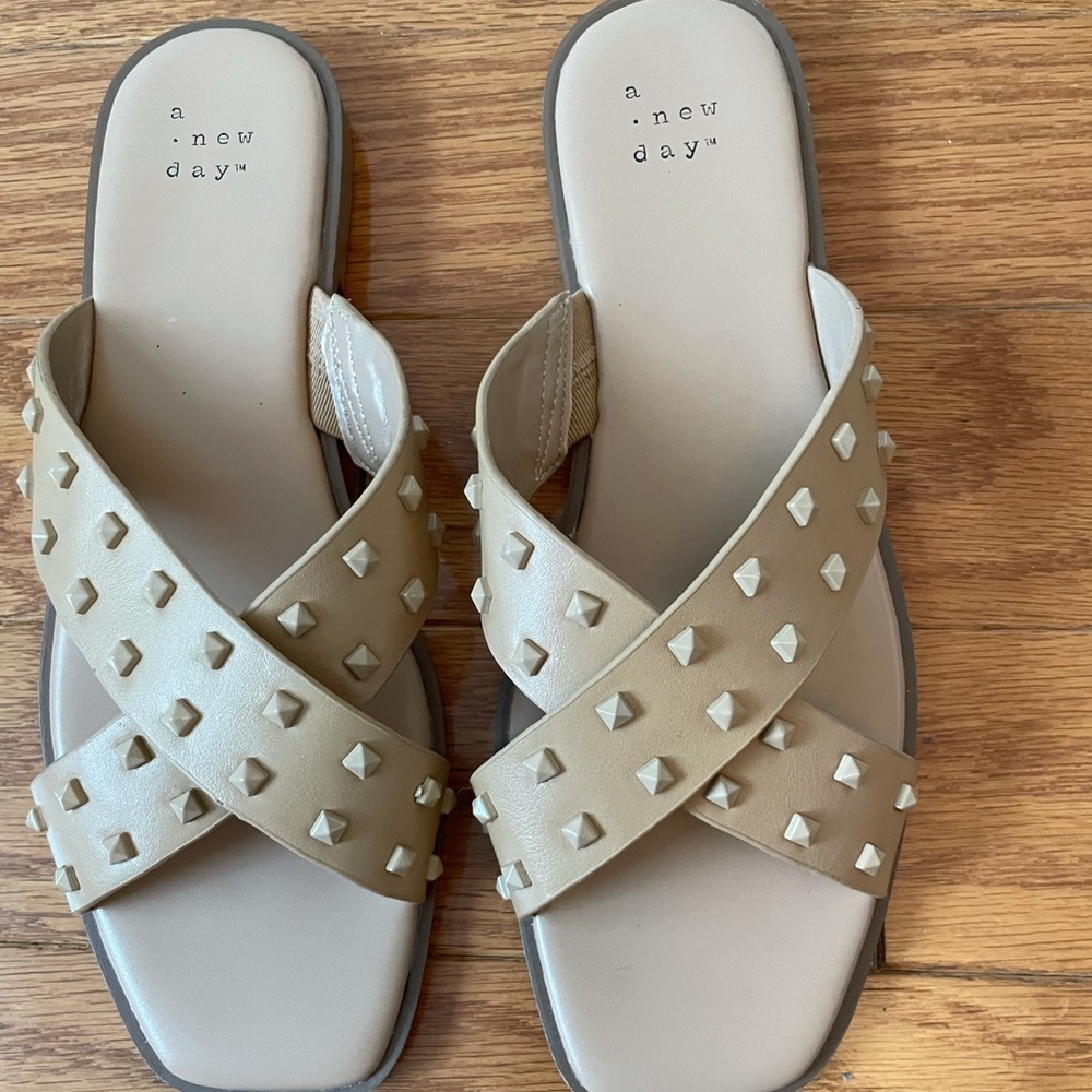 A New Day Sandal With Studs